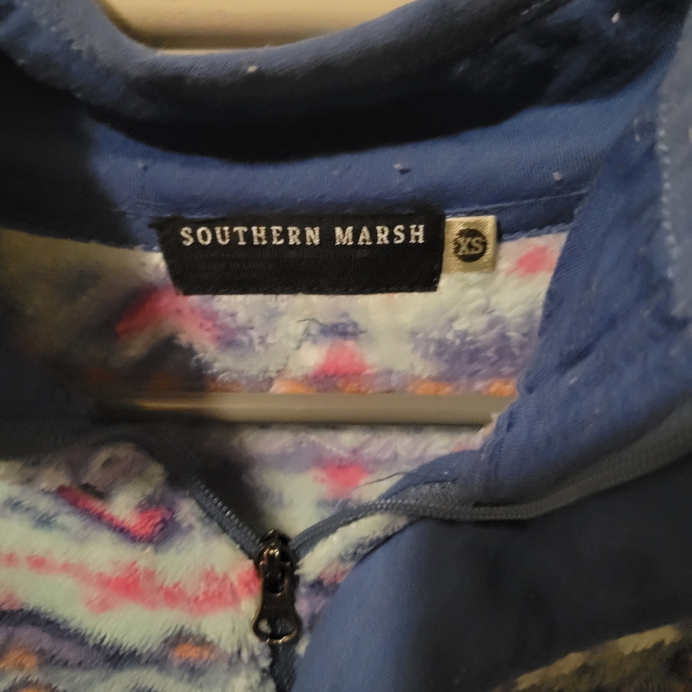 Southern Marsh Multicolor Patterned Women's Jacket - Picture 3 of 3